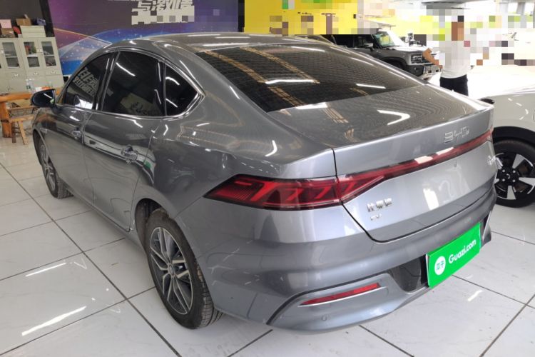 Used BYD Qin PLUS 2025 EV 510KM Standard Range Model Rear Left 45 Deg