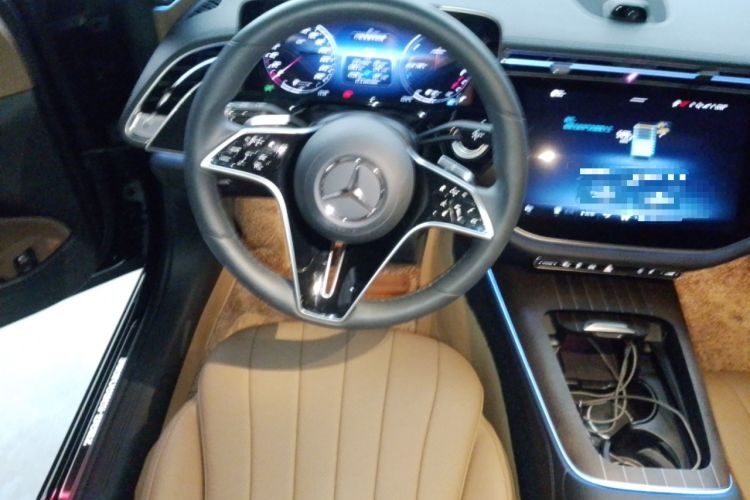 Used Mercedes-Benz E-Class New Energy 2024 E 350 e L Plug-in Hybrid Sedan Steering Wheel