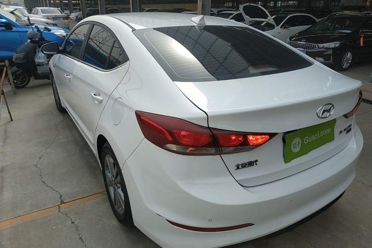 Used Hyundai Elantra (6th Generation / Lingdong) 2016 1.4T Dual-Clutch Xuan Dong · Dynamic Version Rear Left 45 Deg