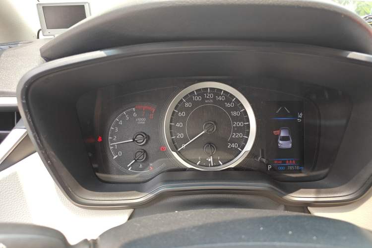 Used Toyota Corolla 2021 1.2T S-CVT Pioneer Edition Odometer Close Up