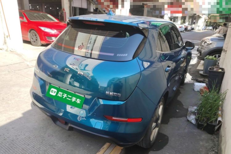 Used ORA Good Cat 2023 401 km Standard Range Premium Version Lithium Iron Phosphate Rear Right 45 Deg