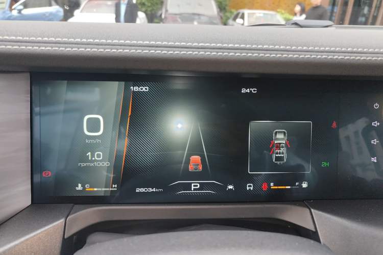 Used Tank 300 2021 Off-Road Edition 2.0T Challenger Instrument Cluster