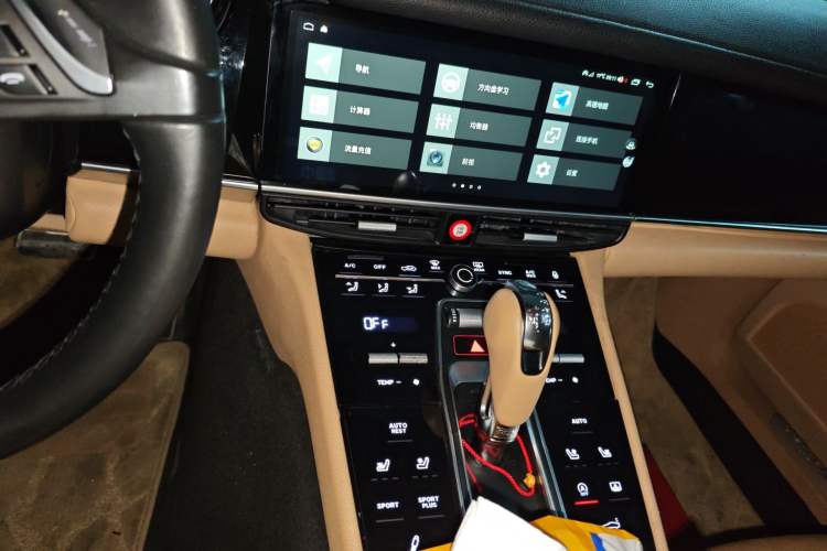 Used Porsche Panamera 2010 Panamera 4 3.6L Audio And AC Panel