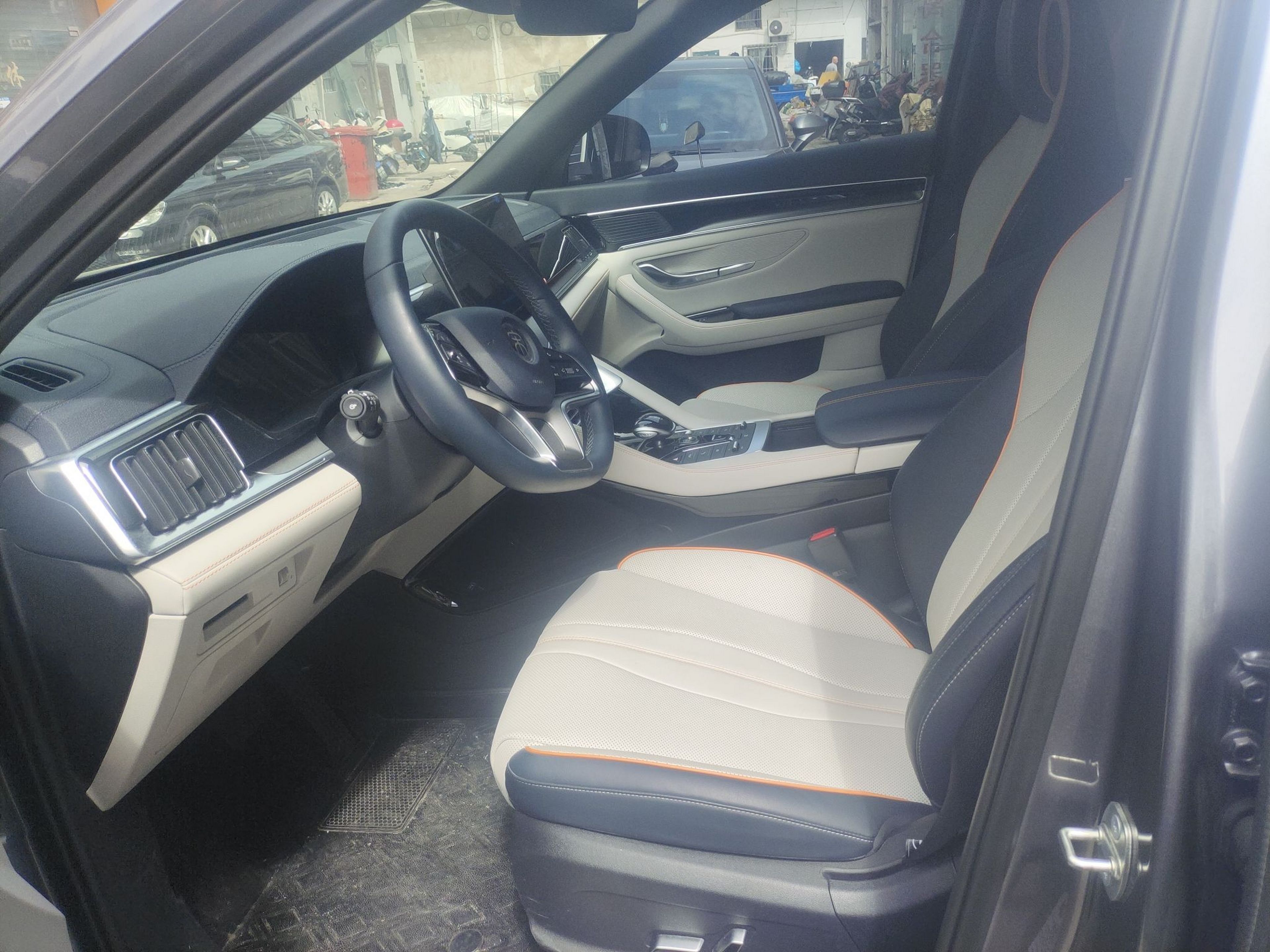 Avant de la voiture