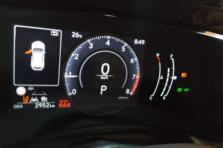 Used Lexus NX 2024 260 Front-Wheel Drive Chuan Yue Edition Instrument Cluster