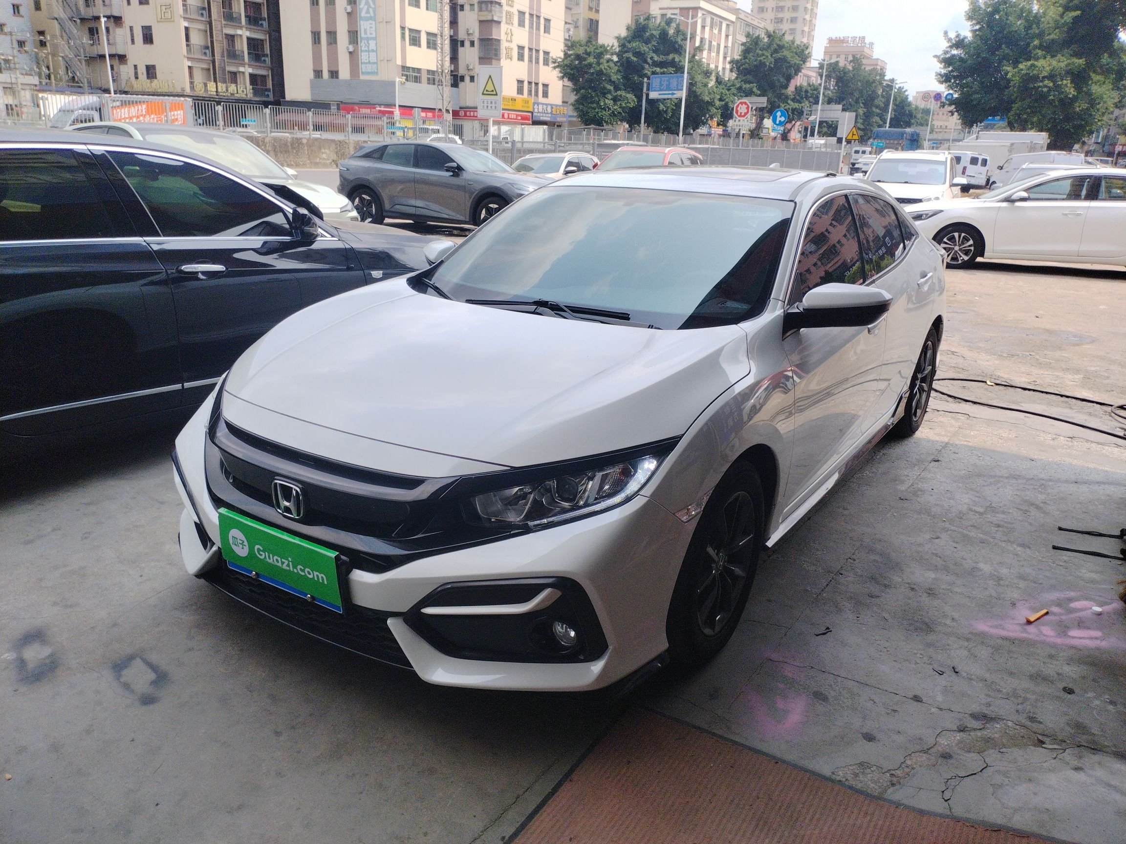 Parte inferior delantera