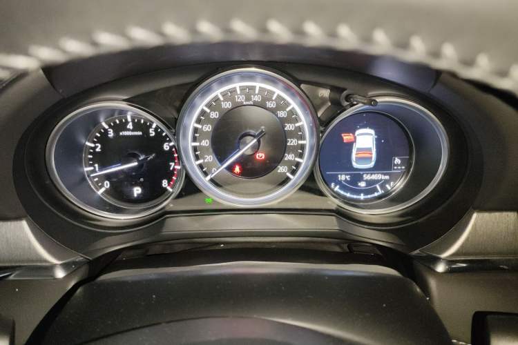 Used Mazda Atenza 2020 2.5L Skyline Sport Edition Odometer Close Up