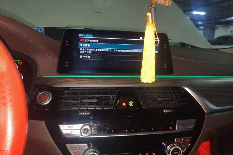 Used BMW 5 Series New Energy 2020 530Le Luxury Package Odometer Close Up