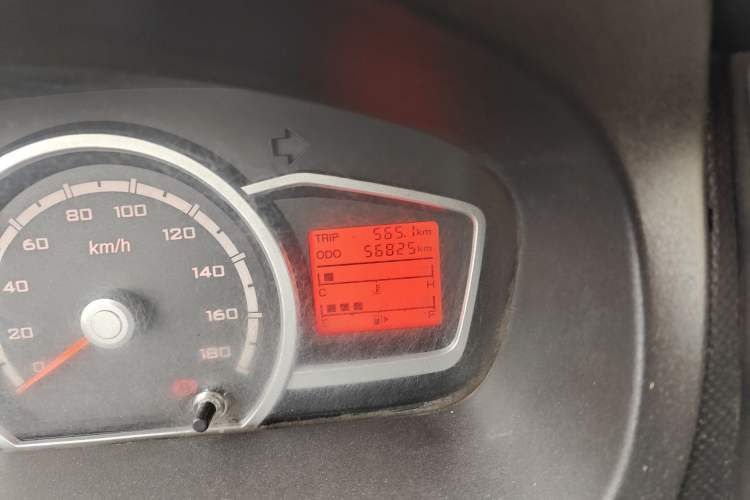 Used CHANGAN KAICHENG Star 3 2015 1.2L Base Model Non-Air-Conditioned EA12V Odometer Close Up