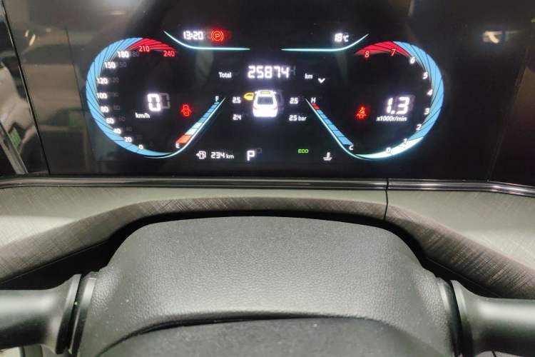 Used CHANGAN Eado 2023 Changan Edition PLUS Blue Whale NE 1.4T GDI DCT Prestige Version Instrument Cluster