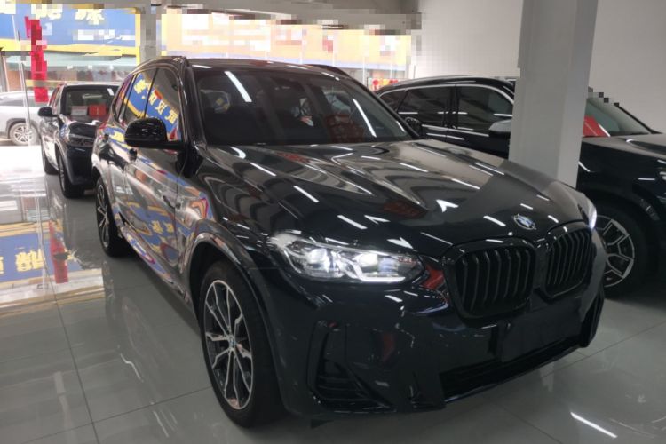Used BMW X3 2023 xDrive30i Leading Model M Night Edition Package Front Right 45 Deg