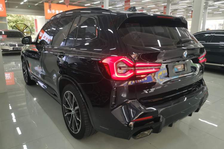 Used BMW X3 2023 xDrive30i Leading Model M Night Edition Package Rear Left 45 Deg