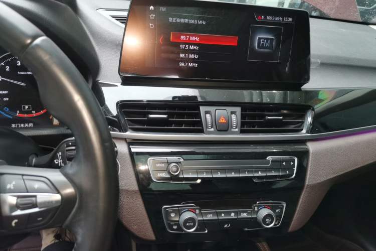 Used BMW X1 2021 sDrive20Li Premium Edition Audio And AC Panel