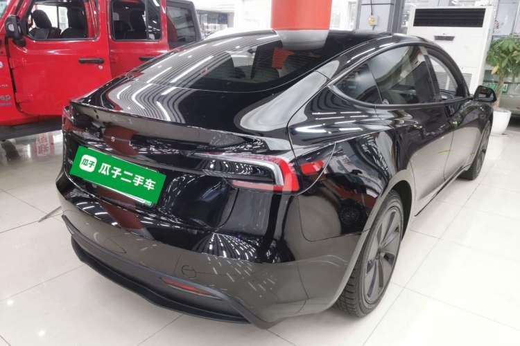 Used Tesla Model 3 2023 Long-Range All-Wheel-Drive Version Rear Right 45 Deg