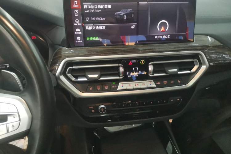 Used BMW X3 2023 xDrive30i Leading Model M Night Edition Package Audio And AC Panel