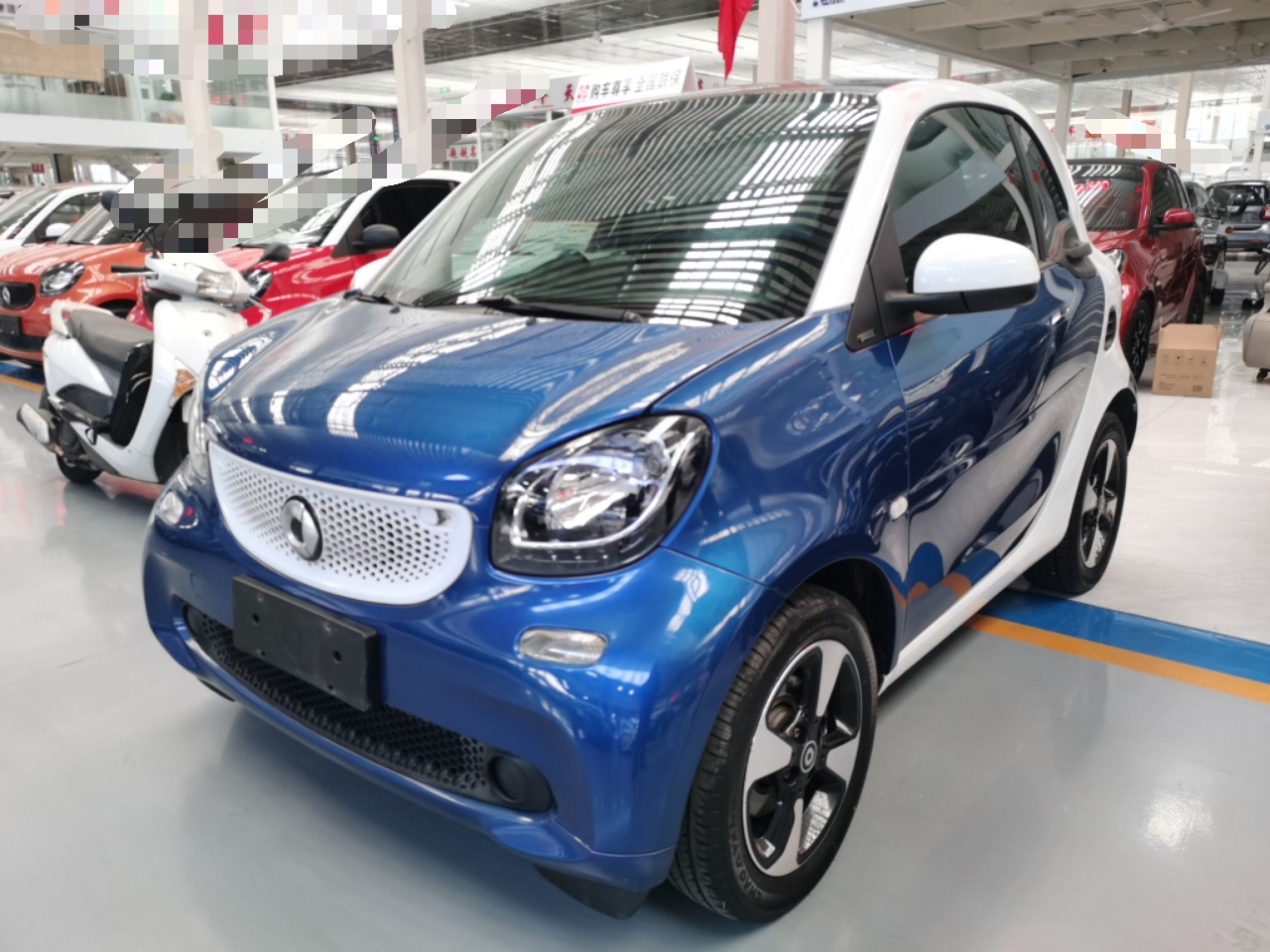 تحت مقدمة السيارة