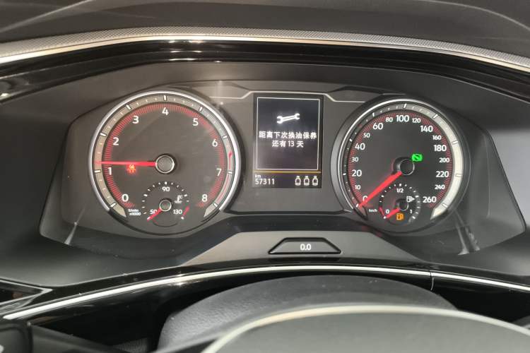 Used Volkswagen Tayron 2019 330TSI Two-Wheel-Drive Luxury Version China V Emission Standard Instrument Cluster