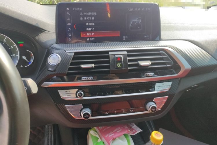 Used BMW X3 2018 xDrive25i M Sport Package China V Audio And AC Panel