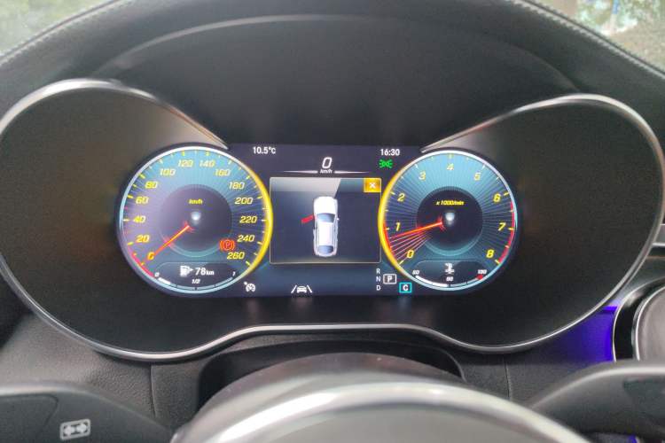 Used Mercedes-Benz GLC Coupe 2022 Refreshed GLC 300 4MATIC Coupe SUV Instrument Cluster