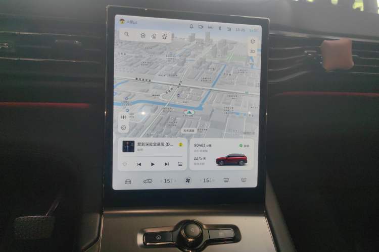 Used Nio ES6 2019 510 km Performance Version Audio And AC Panel