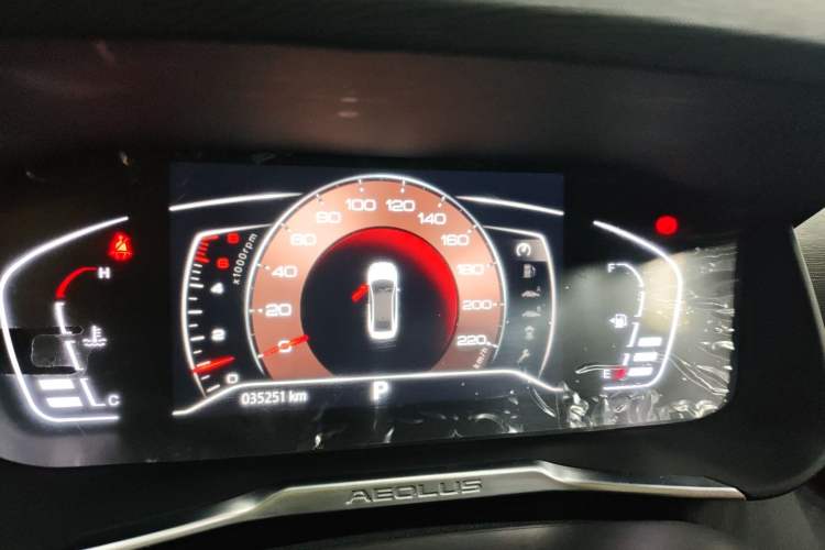 Used Dongfeng Aeolus Yixuan 2021 230T Automatic Zuiqing Edition Instrument Cluster