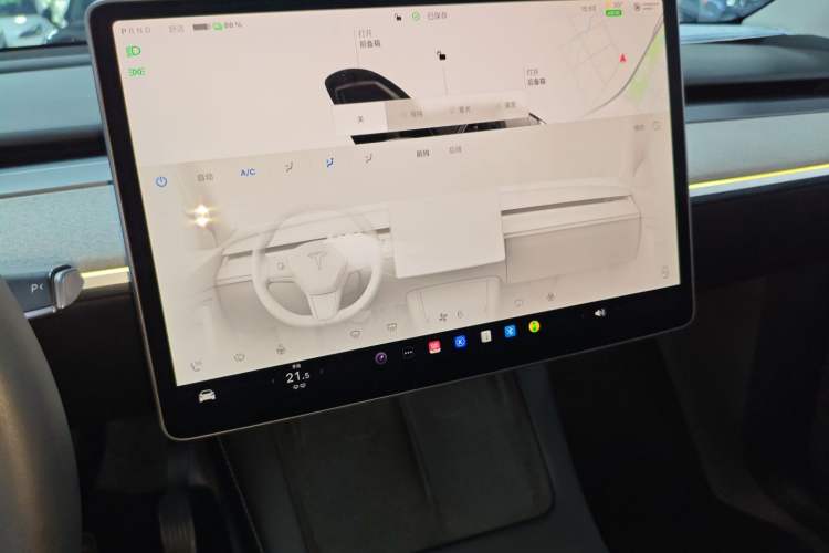 Used Tesla Model Y 2023 Rear-Wheel-Drive Version Audio And AC Panel