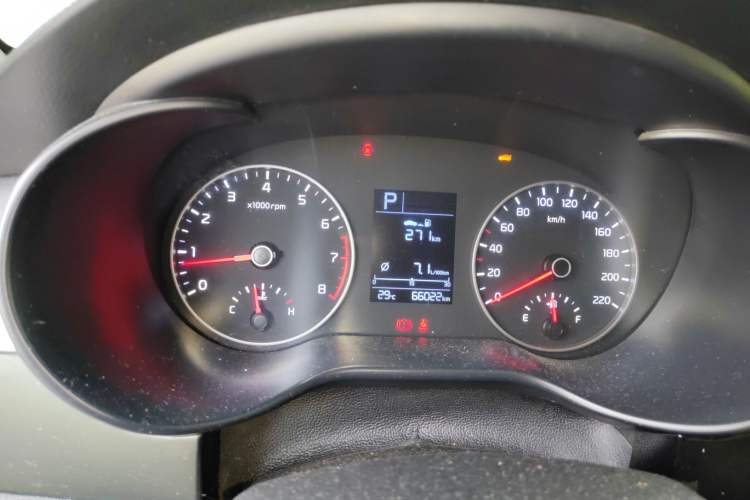Used Kia K2 2017 Sedan 1.4L Automatic GLS Instrument Cluster