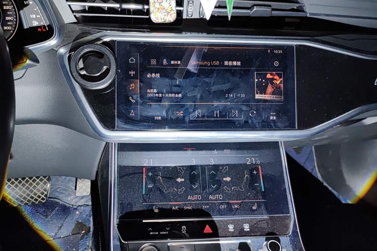 Used Audi A7 2019 55 TFSI quattro Dynamic Edition Audio And AC Panel