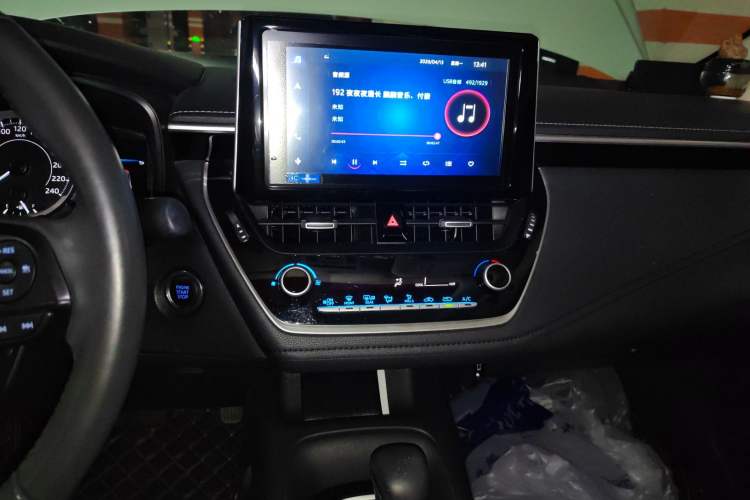 Used Toyota Corolla 2021 1.2T S-CVT Luxury Edition Audio And AC Panel